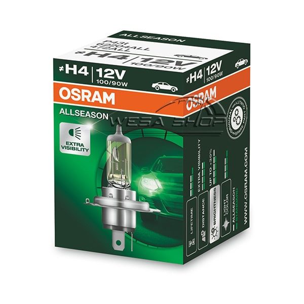 لامپ هالوژن اسرام ال سیزن پایه H4